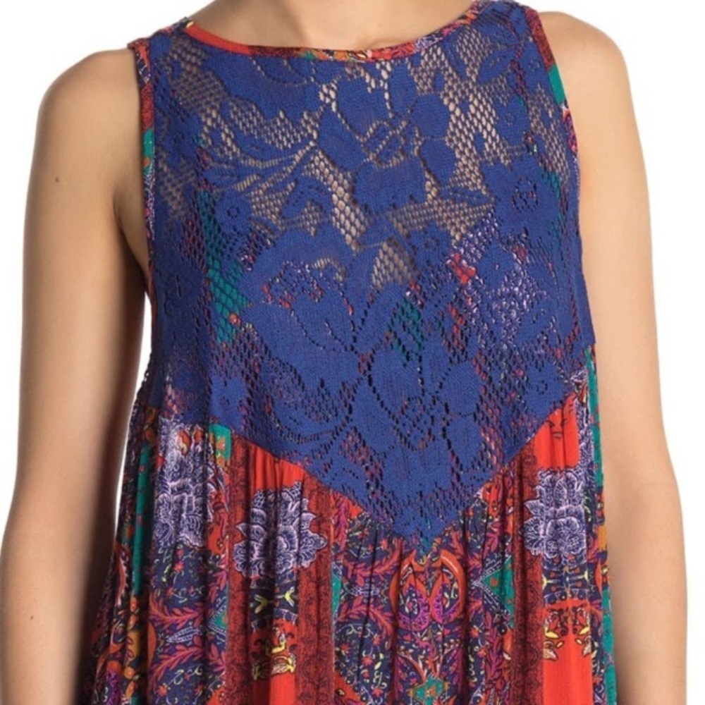 Free People Count Me In Trapeze Top NWT - Picture 3 of 8